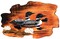 Loon Family Hand Crafted Intarsia Wood Art Wall Hanging 26 X 18 X 2.5 Inches